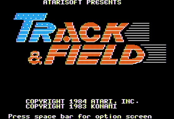 Track & Field screenshot 3 for Atari 2600